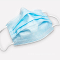 3ply Blue Disposable Civilian Face Mask Certificate PP Nonwoven, Melt Blown with Ear Loops